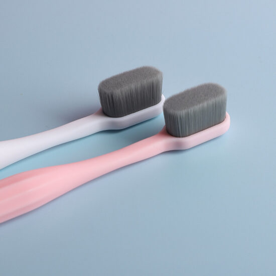 10,000 Bristles Bamboo Charcoal Toothbrush Ultra Soft Bristles Portable Japanese Style in 4 Colors Boxed Packaging