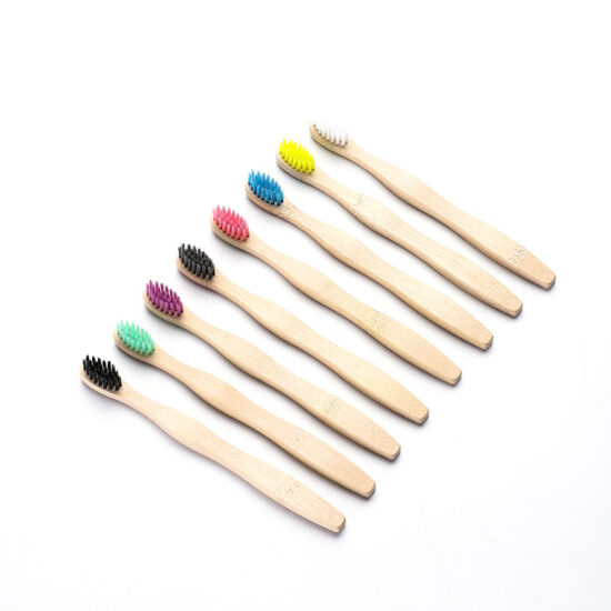 Bamboo Toothbrush Sample with Soft Charcoal Bristles – Eco-Friendly Oral Care Tool