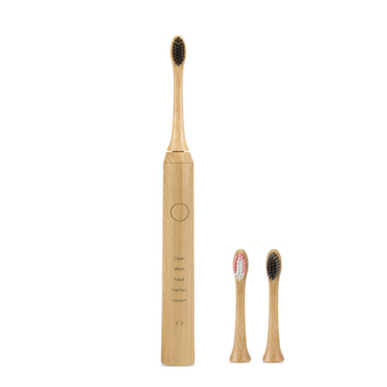  Bamboo electric toothbrush with magnetic levitation and smart induction charging