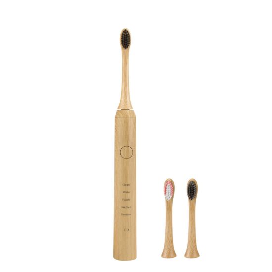  Bamboo electric toothbrush with magnetic levitation and smart induction charging