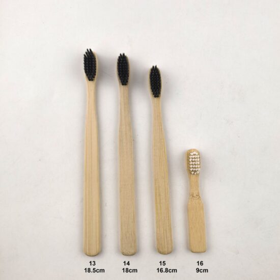 Natural Bamboo Toothbrush Set for Hotel and Guest Use