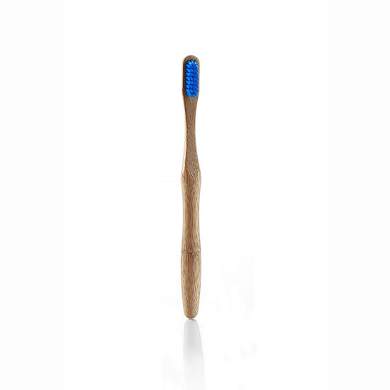 Gourd-Shaped Kids Bamboo Toothbrush with Soft Charcoal Bristles