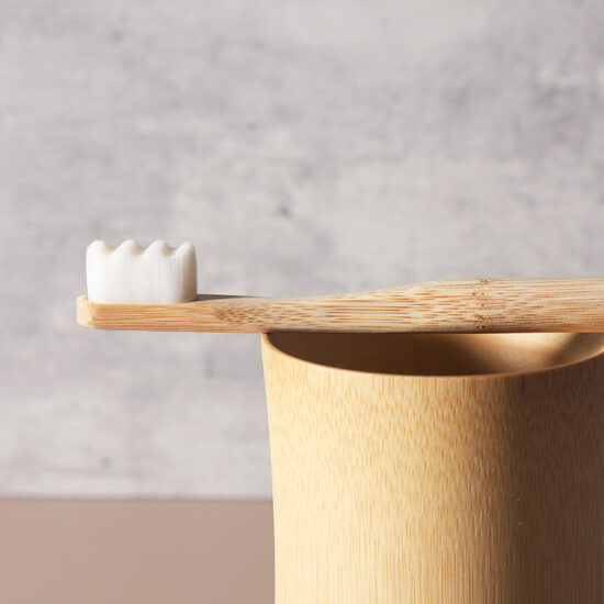 Disposable Ultra-Soft Bamboo Toothbrush with Thousands of Bristles for Hotel & Daily Use