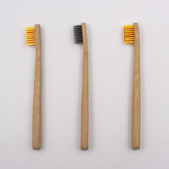  Eco-Friendly Bamboo Toothbrush for Kids with Custom Engraving