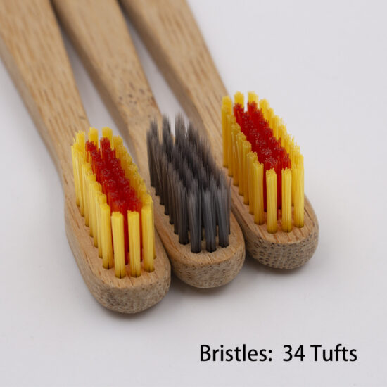  Eco-Friendly Bamboo Toothbrush for Kids with Custom Engraving
