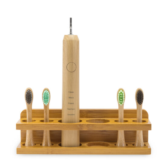 Wooden bamboo sonic electric toothbrush with eco-friendly gift box