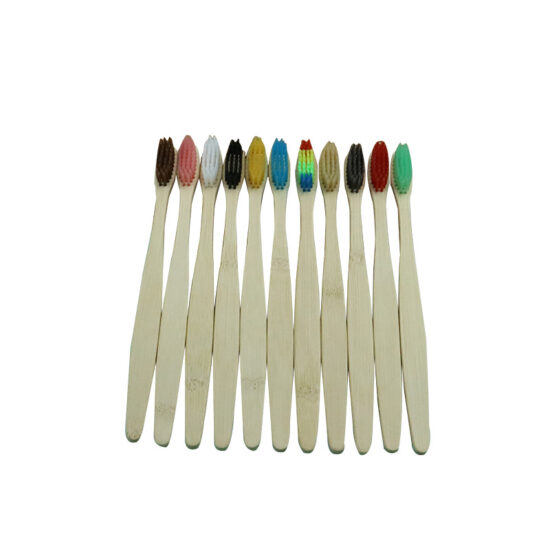 Adult Soft Bamboo Toothbrush for Hotel and Travel Use – Bagged and Eco-Friendly