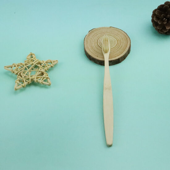 Adult Soft Bamboo Toothbrush for Hotel and Travel Use – Bagged and Eco-Friendly