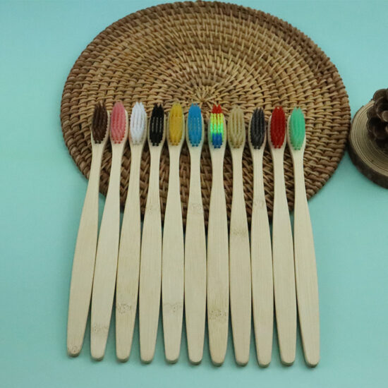Adult Soft Bamboo Toothbrush for Hotel and Travel Use – Bagged and Eco-Friendly