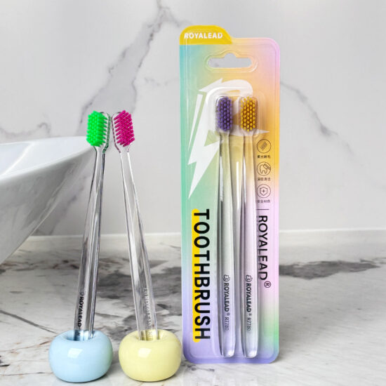 Wheat Straw Bamboo Charcoal Toothbrush with Small Head and Soft Bristles – Portable Adult Toothbrush