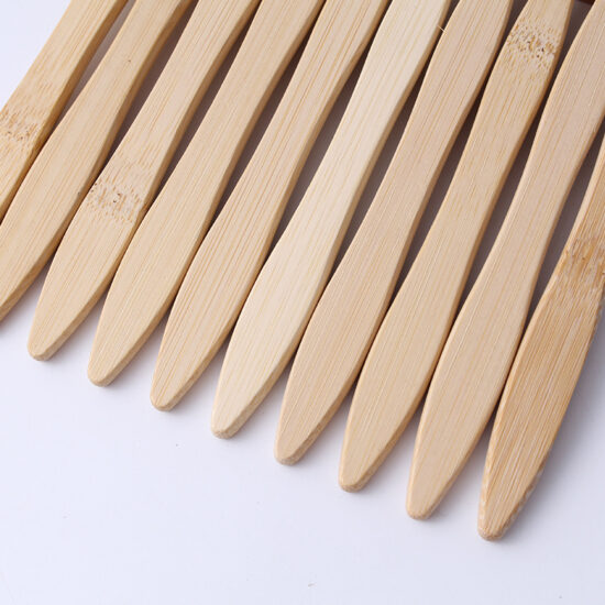10-Pack Soft Bristle Bamboo Toothbrushes for Adults – Eco-Friendly Boxed Set with Custom Label Option
