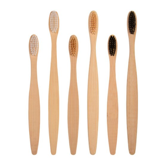 360° Soft Silicone Bamboo Toothbrush for Baby and Pet Oral Care