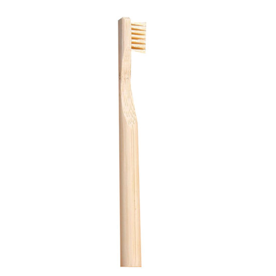 Adult Soft Bamboo Toothbrush with Round Handle and Charcoal Bristles – Gift-Ready Eco-Friendly Toothbrush