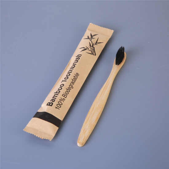 Soft Bamboo Toothbrush with Charcoal Bristles – Family Pack for Adults