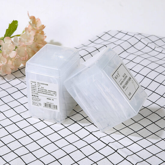 Premium individually wrapped mint charcoal dental floss picks in a 50pcs elegant box, ideal for wholesale