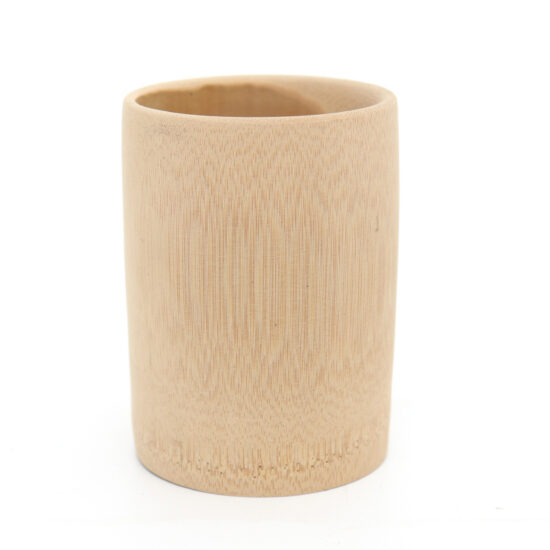 Customizable bamboo bowls and cups set for eco-friendly dining and restaurant use