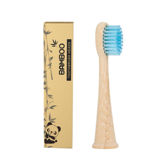 Bamboo toothbrush head compatible with Philips Sonicare HX series
