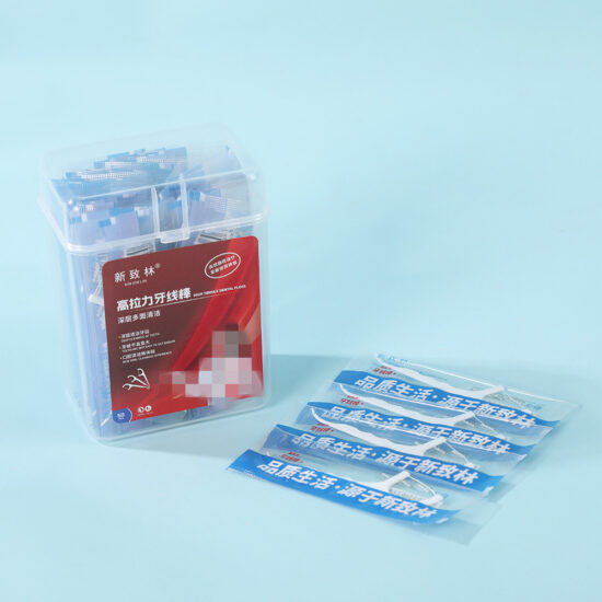 Fruit-Flavored Individually Wrapped Colorful Dental Floss Family Pack for Fresh Breath