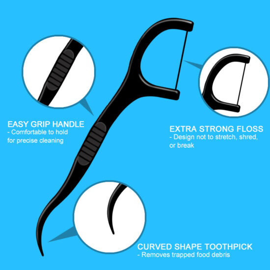 Disposable 5-in-1 travel toothbrush with toothpaste beads, floss and toothpick