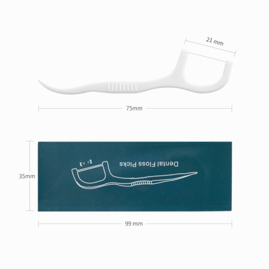  Individually Wrapped Disposable Floss Picks – Custom Hotel Floss Toothpicks
