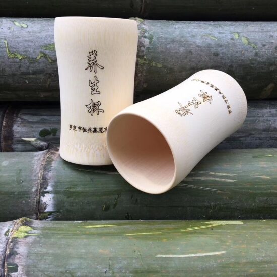 Natural bamboo tea and wine cup – handcrafted, heat-insulated bamboo tumbler

